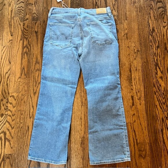 Edwin (Anthropologie) Cassia Mini Boot Jeans Size 28 Journey Wash Denim NWT - Picture 3 of 10